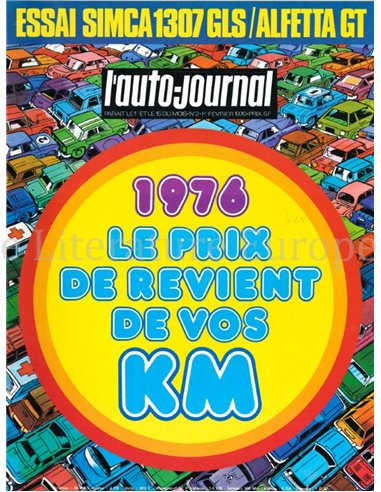1976 L'AUTO-JOURNAL MAGAZINE 02 FRANS