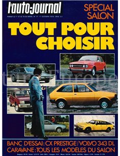 1976 L'AUTO-JOURNAL MAGAZINE 17 FRANS