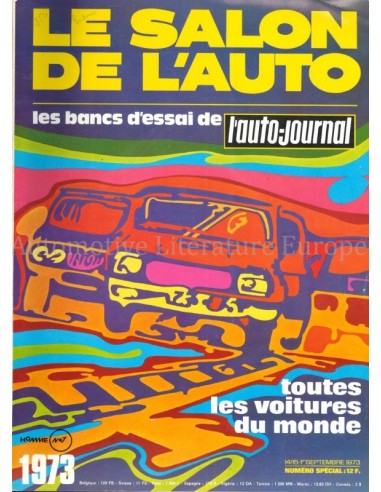 1973 L'AUTO-JOURNAL MAGAZIN 14/15 FRANZÖSISCH