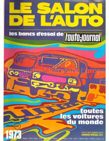 1973 L'AUTO-JOURNAL MAGAZINE 14/15 FRANS