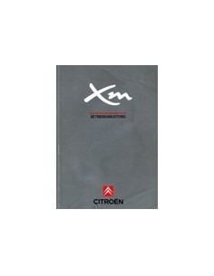 1995 CITROEN XM INSTRUCTIEBOEKJE DUITS