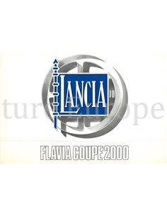1970 LANCIA FLAVIA COUPE 2000 BROCHURE 