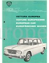 1963 LANCIA FULVIA BROCHURE