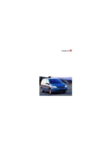 2009 CITROEN C8 BROCHURE THAILAND