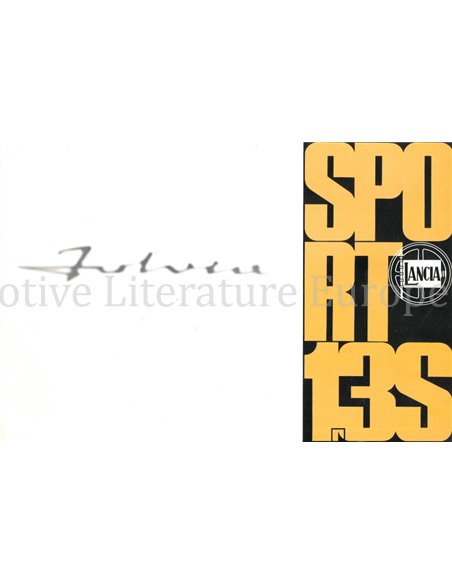 1969 LANCIA FULVIA SPORT 1.3S PROSPEKT 