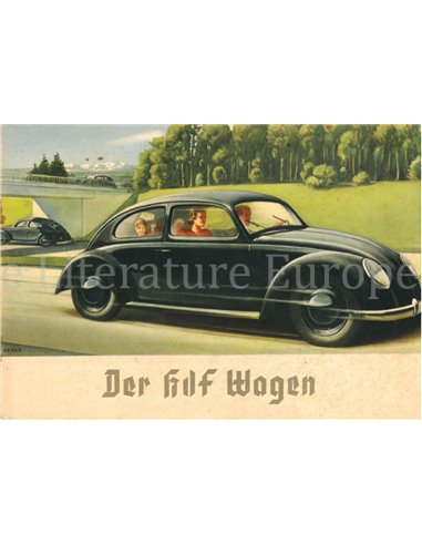 1938 KDF WAGEN BROCHURE DUITS