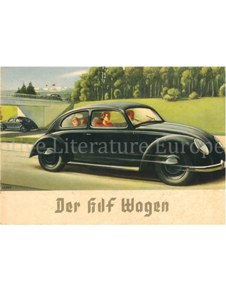 1938 KDF WAGEN PROSPEKT DEUTSCH