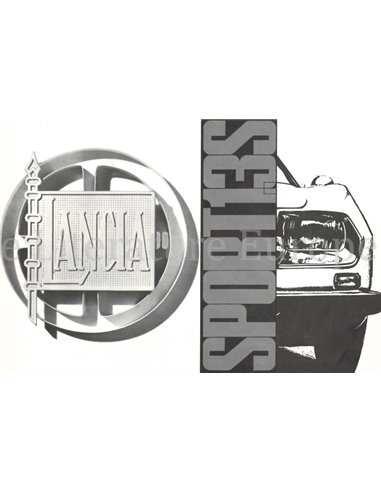 1969 LANCIA FULVIA SPORT 1.3S PROSPEKT 