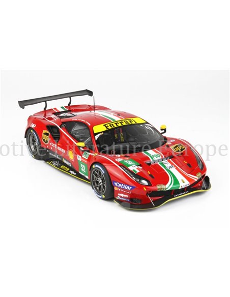 2021 FERRARI 488 GTE LM TEAM AF CORSE LE MANS BBR MODELAUTO (X/68)