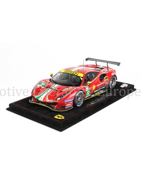 2021 FERRARI 488 GTE LM TEAM AF CORSE LE MANS BBR MODELAUTO (X/68)