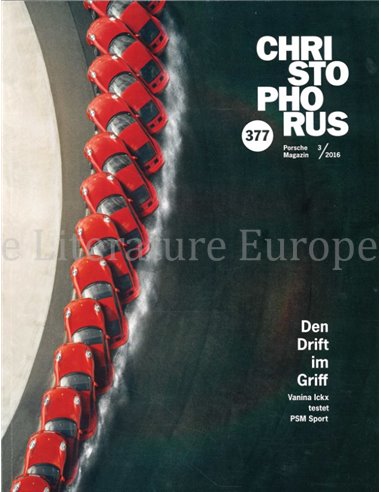2016 PORSCHE CHRISTOPHORUS MAGAZINE 377 DUITS