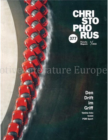 2016 PORSCHE CHRISTOPHORUS MAGAZINE 377 DUITS