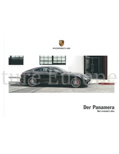 2018 PORSCHE PANAMERA HARDCOVER PROSPEKT DEUTSCH