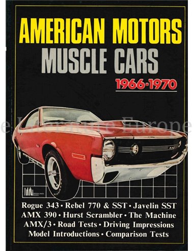 AMERICAN MOTORS MUSCLE CARS 1966 - 1970 (BROOKLANDS)