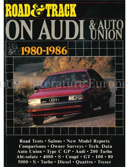 ROAD & TRACK ON AUDI 1980-1986