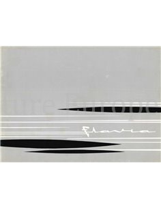 1962 LANCIA FLAVIA SALOON BROCHURE ENGLISH