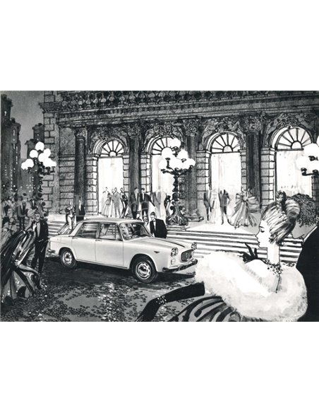 1962 LANCIA FLAVIA SALOON BROCHURE ENGLISH