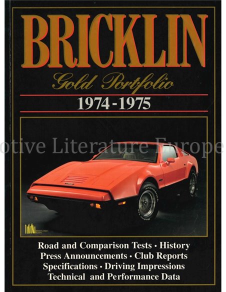 BRICKLIN GOLD PORTFOLIO 1974 - 1975 (BROOKLANDS)