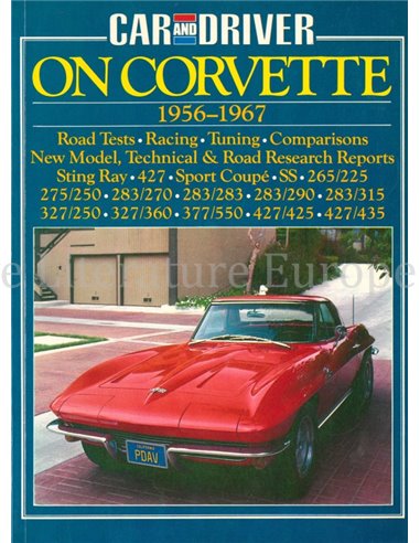 CAR AND DRIVER ON CORVETTE 1956 - 1967