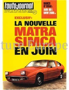 1973 L'AUTO-JOURNAL MAGAZINE 04 FRANS