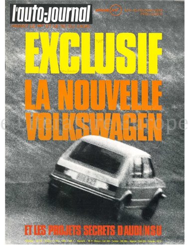 1973 L'AUTO-JOURNAL MAGAZIN 03 FRANZÖSISCH