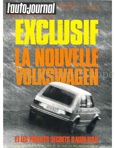 1973 L'AUTO-JOURNAL MAGAZIN 03 FRANZÖSISCH