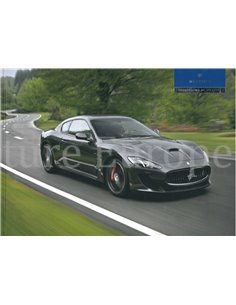 2014 MASERATI GRANTURISMO MC STRADALE HARDBACK BROCHURE ENGLISH