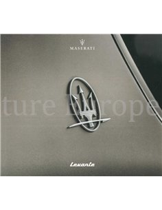 2018 MASERATI LEVANTE PROSPEKT ENGLISCH 