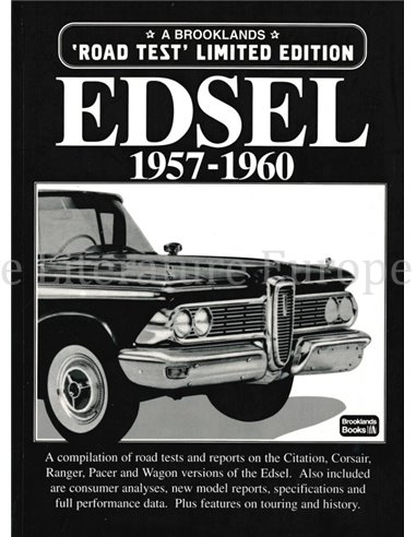 EDSEL 1957 - 1960 (BROOKLANDS ROAD TEST, LIMITED EDITION)