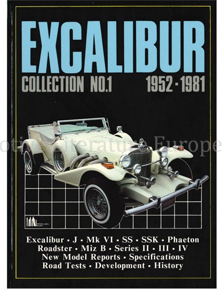 EXCALIBUR 1952-1981 (BROOKLANDS, COLLECTION No.1))
