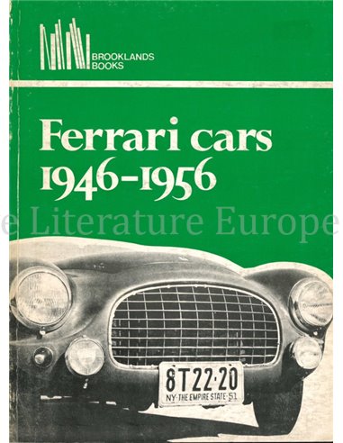 FERRARI CARS 1946-1956 ( BROOKLANDS)