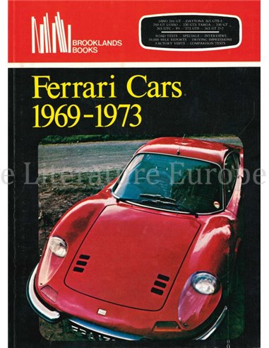 FERRARI CARS 1969-1973 ( BROOKLANDS)
