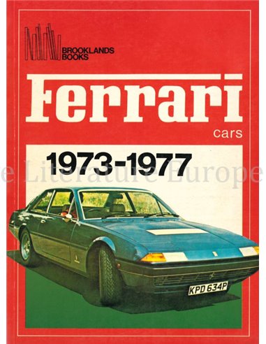 FERRARI CARS 1973-1977 ( BROOKLANDS)