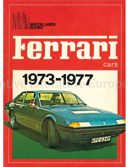 FERRARI CARS 1973-1977 ( BROOKLANDS)