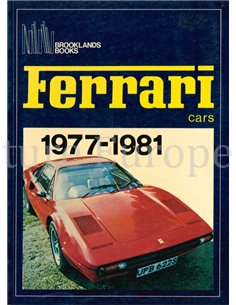 FERRARI CARS 1977-1981 ( BROOKLANDS)