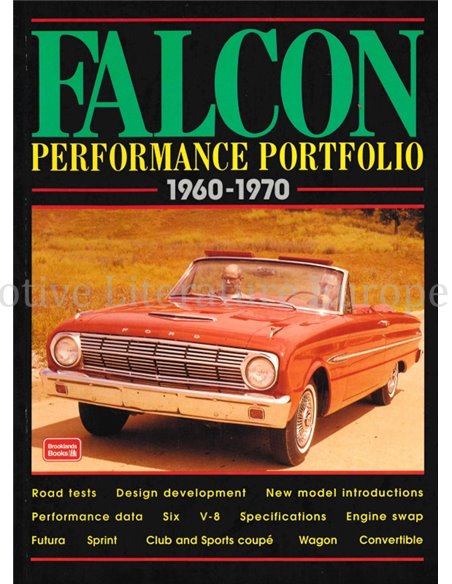 FORD FALCON PERFORMANCE PORTFOLIO 1960-1970 (BROOKLANDS)