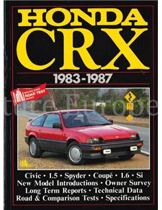 HONDA CRX 1983 - 1987 (BROOKLANDS ROAD TEST)