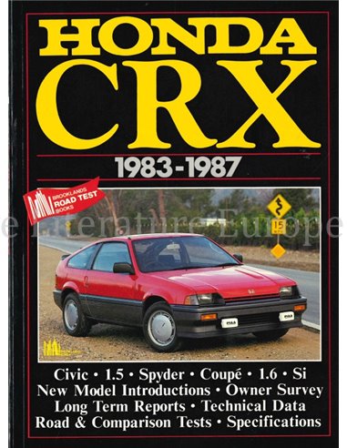HONDA CRX 1983 - 1987 (BROOKLANDS ROAD TEST)