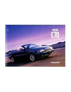 2000 VOLVO C70 CABRIOLET INSTRUCTIEBOEKJE NEDERLANDS