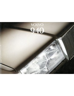 1995 VOLVO 940 INSTRUCTIEBOEKJE NEDERLANDS