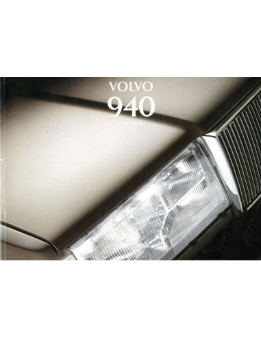 1995 VOLVO 940 INSTRUCTIEBOEKJE NEDERLANDS