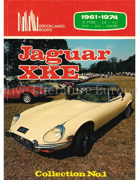 JAGUAR XKE  1961 - 1974 (BROOKLANDS, COLLECTION No.1)