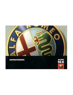 1998 ALFA ROMEO 166 INSTRUCTIEBOEKJE NEDERLANDS