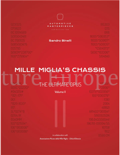 MILLE MIGLIA'S CHASSIS - THE ULTIMATE OPUS, VOLUME II (LIMITIERT 1400 STUCK)