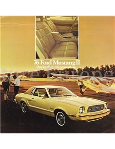 1976 FORD MUSTANG II BROCHURE ENGELS (US)