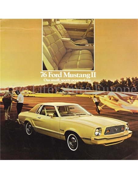 1976 FORD MUSTANG II BROCHURE ENGELS (US)