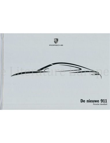 2012 PORSCHE 911 CARRERA HARDCOVER PROSPEKT NIEDERLÄNDISCH