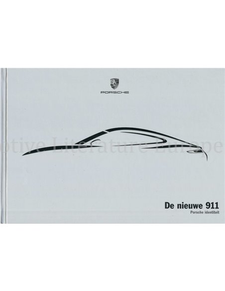 2012 PORSCHE 911 CARRERA HARDCOVER PROSPEKT NIEDERLÄNDISCH