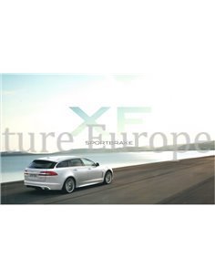 2013 JAGUAR XF SPORTBRAKE PROSPEKT NIEDERLÄNDISCH