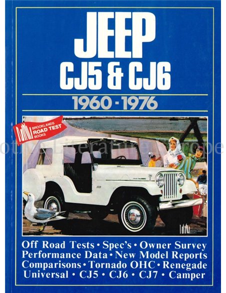 JEEP CJ5 & CJ6 1960 - 1976  ( BROOKLANDSROAD TEST)